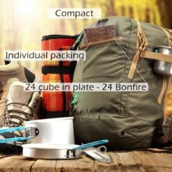 Grill Briquet Allume-feu 144 Pièces, Pour BBQ- Grill, Feu De Camping, Poêle à Bois, Granulés, Cheminée - Les Meilleurs Accessoires De Grill - 100% Naturel -Grill Feu Maison 1200x1200 1813