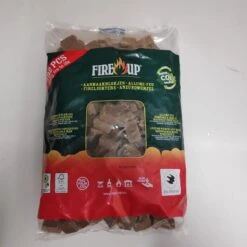 BLOCS DE PRÉPARATION AU FEU | BOITE DE 6 SACS A 192 PIECES | TOTAL 1152 PIÈCES| POUR BBQ ET FOYER | LE PRIX EST DE 9,99 PAR SAC !!! | EMBALLAGE AVANTAGE