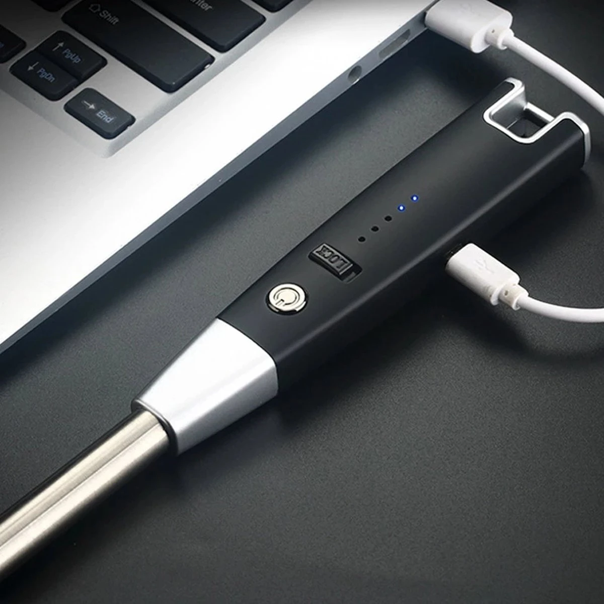 PLASMA - Briquet Plasma - Briquet Plasma USB Rechargeable - Briquet électrique - Briquet Arc - Wit 13 PLASMA - Briquet Plasma - Briquet Plasma USB Rechargeable - Briquet électrique - Briquet Arc - Wit – Image 13