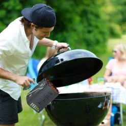 Allumeur De Briquettes Relaxdays - Avec Poignée - Allume-charbon - Barbecue - Fer - Noir -Grill Feu Maison 1200x1200 1911