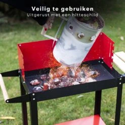 Cheqo® Briquette Starter - Charcoal Starter Metal - BBQ Starter - Barbecue Quick Starter - 27x16cm - BBQ Starter - Allume-feu - Surface Réfractaire - Manche Bois - Bouclier Thermique 9 Cheqo® Briquette Starter - Charcoal Starter Metal - BBQ Starter - Barbecue Quick Starter - 27x16cm - BBQ Starter - Allume-feu - Surface Réfractaire - Manche Bois - Bouclier Thermique -Grill Feu Maison 1200x1200 1927