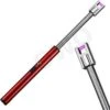 OWO - Briquet électrique De Cuisine électrique Arc FLEXIBLE Rechargeable Avec Câble Usb Coupe-vent - ROUGE