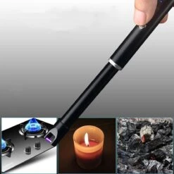 Easylightershop - Allume-bougie - Grijs - Rechargeable - Briquet USB - Briquet - Briquet Plasma - -Grill Feu Maison 1200x1200 1957