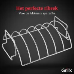 GrillX Sparerib Rack BBQ - Support Pour Côtes Levées - Grille Pour Côtes Levées Pour Barbecue - Accessoires Pour BBQ 11 GrillX Sparerib Rack BBQ - Support Pour Côtes Levées - Grille Pour Côtes Levées Pour Barbecue - Accessoires Pour BBQ -Grill Feu Maison 1200x1200 2013