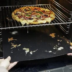 Tapis De Barbecue Sandesen®, 3 Pièces Sur Un Rouleau, Revêtement Antiadhésif, Faciles à Nettoyer Et Réutilisables. Barbecue - Tapis De Grill. Noir, Taille 40x33 Cm -Grill Feu Maison 1200x1200 2046