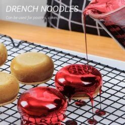 Grille De Refroidissement Lot De 2 Grande Grille De Refroidissement De Cuisine Grille De Cuisine En Acier Inoxydable Durable Grille De Cuisine Antiadhésive Pour Cuire, Rôtir, Refroidir, Griller (40 X 25 Cm) -Grill Feu Maison 1200x1200 2052