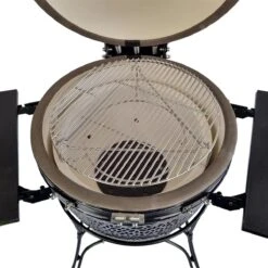 Obelix Kamado Large - 22 Pouces - Zwart - Avec Poseur De Plaque - Feutre En Fibre De Verre - Système D'ouverture / Fermeture - Precision Top-Vent -Grill Feu Maison 1200x1200 206