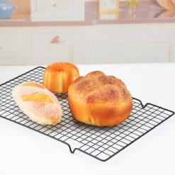 Lot De 2 Grilles De Refroidissement Wowup | Grille De Refroidissement | Grille De Cuisson | Grille à Gâteau | Couleur Argent | Acier Solide | Grille Antiadhésive | Grille Anti-adhérente - Grille Fil | 40 X 25 Cm Et 28 X 25 Cm -Grill Feu Maison 1200x1200 2066