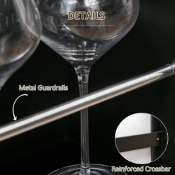 HOMCOM Table De Bar, Bureau, Table De Cuisine Avec 3 étagères, Aggloméré Noir 835-390 -Grill Feu Maison 1200x1200 2101