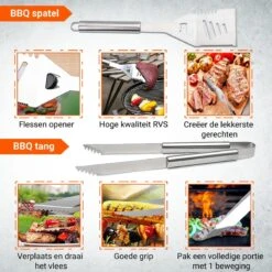 Ensemble D'outils De BBQ Ensemble D'accessoires De Valise Pinces Tablier De Brosse Barbecue - Ensemble D'accessoires De BBQ De Chef Cuisinier 15 Ensemble D'outils De BBQ Ensemble D'accessoires De Valise Pinces Tablier De Brosse Barbecue - Ensemble D'accessoires De BBQ De Chef Cuisinier -Grill Feu Maison 1200x1200 211
