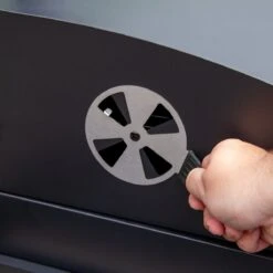 BBQ Grill XXL Fumoir Fumoir - Barbecue à Charbon De Bois De Jardin - Y Compris Housse De Pluie Brosse Métallique Espace De Rangement Pliable -Grill Feu Maison 1200x1200 221