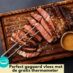 BBQ De Table Portable De Lynnz Avec Thermomètre GRATUIT - Pour Balcon Ou Camping - Barbecue à Charbon - Barbecue De Table - Barbecue - Mini - Barbecue - Grill -Grill Feu Maison 1200x1200 243