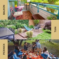 Ozocozy BBQ-ONE Barbecue De Table à Charbon - Ø30 Cm - Zwart - Incl. Sac De Transport, Brosse à Pâtisserie En Silicone Et Pince à Barbecue En Acier Inoxydable - Cadeau De La Vaderdag -Grill Feu Maison 1200x1200 292