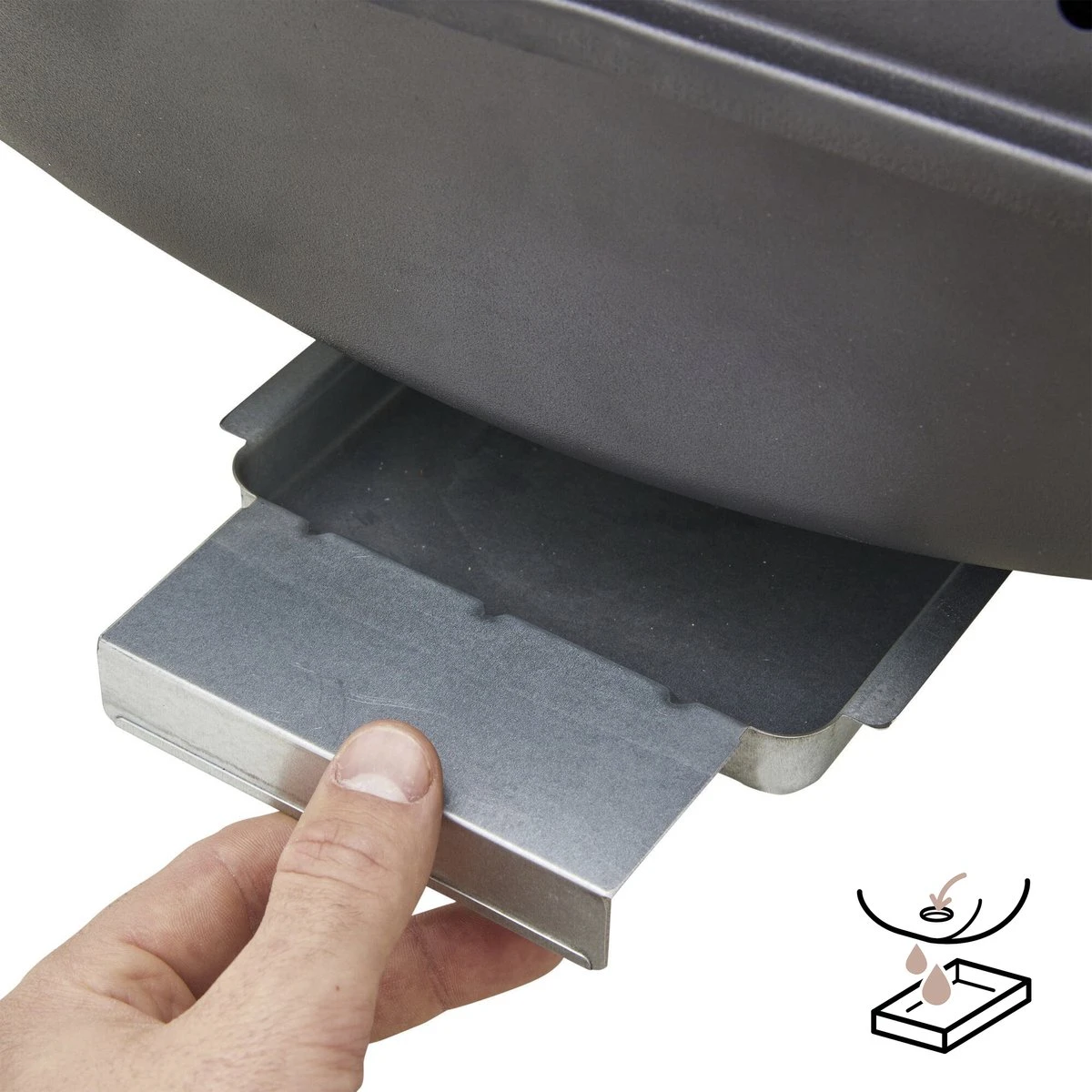 NATERIAL - Grill électrique HYPERION - 2200W - 8 Personnes - H. 49 Cm X L. 76,5 Cm X L. 43 Cm - Acier - Zwart - BBQ Grill électrique - Balcon Grill électrique 5 NATERIAL - Grill électrique HYPERION - 2200W - 8 Personnes - H. 49 Cm X L. 76,5 Cm X L. 43 Cm - Acier - Zwart - BBQ Grill électrique - Balcon Grill électrique – Image 5