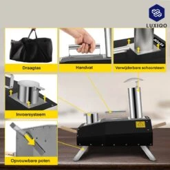 Four à Pizza Vevor® - Four à Pizza Professionnel - Cuisine D'extérieur - Pizza Gourmet - Barbecue - Acier Inoxydable - Jusqu'à 600°C - Avec Sac De Transport 11 Four à Pizza Vevor® - Four à Pizza Professionnel - Cuisine D'extérieur - Pizza Gourmet - Barbecue - Acier Inoxydable - Jusqu'à 600°C - Avec Sac De Transport -Grill Feu Maison 1200x1200 42