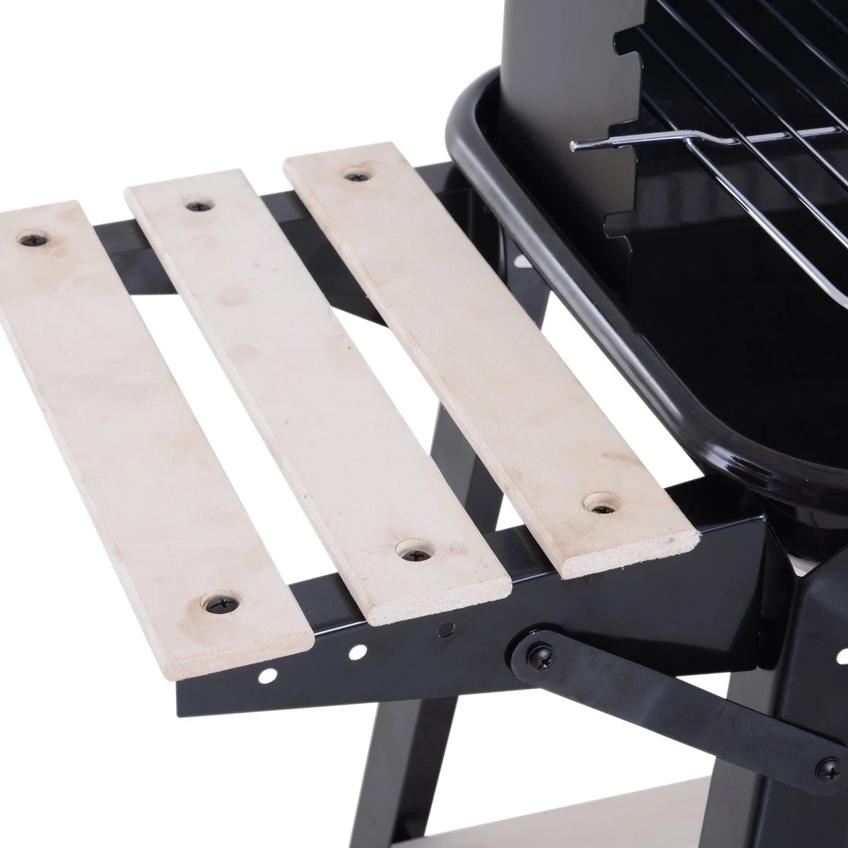 Station De Grillades Sur Chariot Outsunny Barbecue Autoportant Avec Pare-vent 2 X étagère Réglable En Hauteur 846-032 14 Station De Grillades Sur Chariot Outsunny Barbecue Autoportant Avec Pare-vent 2 X étagère Réglable En Hauteur 846-032 – Image 14