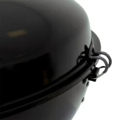 Barbecue De Table Big Jeff - Ø 37 X 40 Cm - Zwart - Couvercle Avec Grille De Ventilation Inclus - Taille Pratique Pour Poser Sur La Table - Délicieux Barbecue Avec Une Grande Facilité - Ce Barbecue A Une Taille Idéale -Grill Feu Maison 1200x1200 438