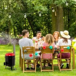 Relaxdays à Goulasch - Cuisine De Campagne - Bouilloire à Goulasch - Barbecue Au Charbon De Bois Avec Grille -Grill Feu Maison 1200x1200 440