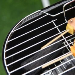 Barbecue à Charbon Outsunny Sur Roulettes Barbecue Chariot Boule Barbecue Grill Avec Couvercle BBQ Métal Rouge 01-0569 -Grill Feu Maison 1200x1200 461