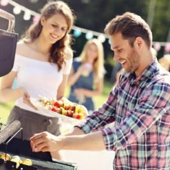 Relaxdays Tige De Fumage Acier Inoxydable - 30 Cm - Fumoir - Accessoire Barbecue - Fumoir Bbq -Grill Feu Maison 1200x1200 570