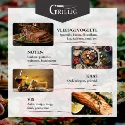 Whimsical - Artisan Medium - Smokertube - 3 Types De Copeaux De Fumée - Bois à Fumer Pour Fumer à Chaud - Chêne - Hêtre - Aulne - 6 Litres -Grill Feu Maison 1200x1200 576