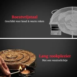 Générateur De Fumée Froide GrillX - Smokerbox - Smokebox En Acier Inoxydable - Générateur De Fumée - Smoke Moth - Fumage à Froid - Accessoires De BBQ -Grill Feu Maison 1200x1200 600