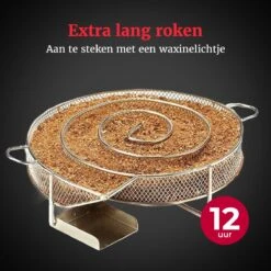 Générateur De Fumée Froide GrillX - Smokerbox - Smokebox En Acier Inoxydable - Générateur De Fumée - Smoke Moth - Fumage à Froid - Accessoires De BBQ -Grill Feu Maison 1200x1200 601