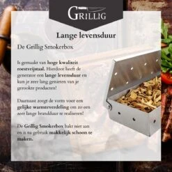 Whimsical - Artisan Medium - Boîte à Fumer - 3 Types De Copeaux De Fumée - Bois à Fumer Pour Fumer à Chaud - Chêne - Hêtre - Aulne - 6 Litres -Grill Feu Maison 1200x1200 612