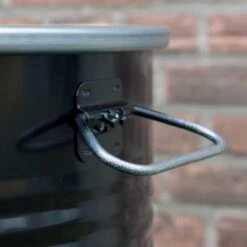 BarrelQ Petit Baril De Pétrole Barbecue Au Charbon De Bois Table D'appoint De Foyer Pour Barbecue En Un Avec Housse De Protection -Grill Feu Maison 1200x1200 67