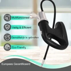 TEN® Pistolet à Fumer Avec Machine à Vide - Fumeur De Nourriture Rechargeable Par USB - Y Compris Copeaux De Bois - Pistolet à Smoking - Appareil à Fumer -Grill Feu Maison 1200x1200 671