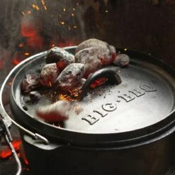 Four Hollandais Big Bbq 'PLUS' 9 Qt 12 "avec Pattes -Grill Feu Maison 1200x1200 763