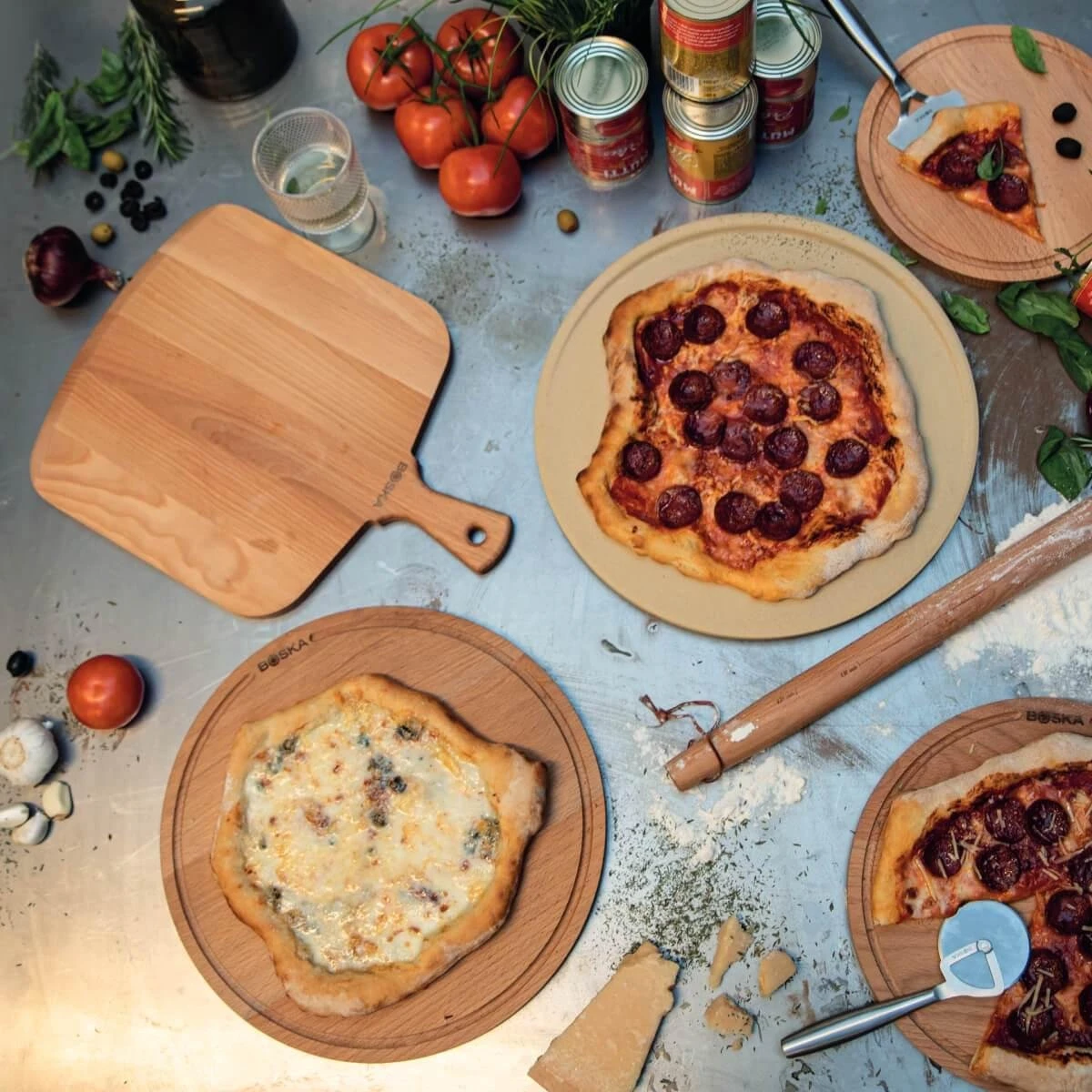 Pelle à Pizza Amigo - Pour Pizza Chaude Et Froide - Manche Court - Hêtre - 30 Cm De Large 6 Pelle à Pizza Amigo - Pour Pizza Chaude Et Froide - Manche Court - Hêtre - 30 Cm De Large – Image 6