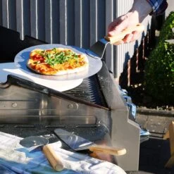 URBANKR8 - Pelle à Pizza Inox Ø25,5 - Pelle à Pizza - BBQ Ou Four - Manche Bois - Longueur : 43 Cm -Grill Feu Maison 1200x1200 852
