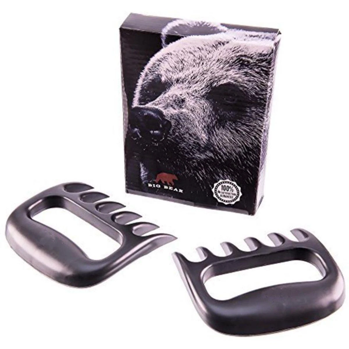 Pince à Viande - Porte-pince à Viande Porc Tiré - Fourchette à Viande - Tourneur De Viande - Outil Pour Accessoires De Barbecue - Emballage Original Big Bear Factory - 2 Pièces 5 Pince à Viande - Porte-pince à Viande Porc Tiré - Fourchette à Viande - Tourneur De Viande - Outil Pour Accessoires De Barbecue - Emballage Original Big Bear Factory - 2 Pièces – Image 5