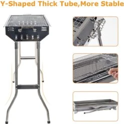 Camping En Plein Air , BBQ , Accessoires De Vêtements Pour Bébé De Camping -Grill Feu Maison 1200x1200 947