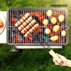 Grille De Barbecue Pour Saucisses GREENGOODS - Accessoires Pour Barbecue - Grille D'accessoires Pour Barbecue -Grill Feu Maison 1200x1200 968