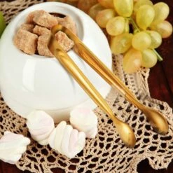 Pince à Sucre, 8 Pièces, Barre Chocolatée, Acier Inoxydable, Pince à Glace Pour Bonbons, Salade, Spaghetti, Pince à Servir Pour Mariage, Fête, Bar, Buffet, Grill, Pique-nique (or) -Grill Feu Maison 1200x1200 996
