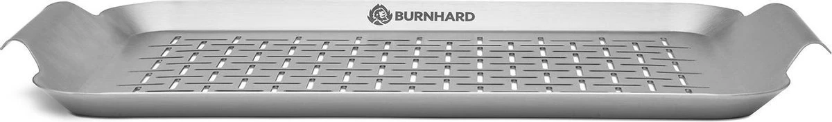 Burnhard Panier Grill Pour BBQ - Plaque Grill 42,5x25x1,7 Cm 3 Burnhard Panier Grill Pour BBQ - Plaque Grill 42,5x25x1,7 Cm – Image 3