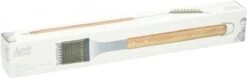Brosse De Nettoyage Pour Barbecue Jamie Oliver Avec Manche En Bois - 44 Cm - Accessoires De Nettoyage Pour BBQ -Grill Feu Maison 1200x381