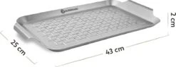 Burnhard Panier Grill Pour BBQ - Plaque Grill 42,5x25x1,7 Cm 17 Burnhard Panier Grill Pour BBQ - Plaque Grill 42,5x25x1,7 Cm -Grill Feu Maison 1200x462
