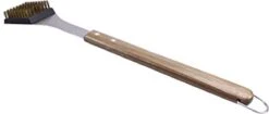 Brosse De Nettoyage Pour Barbecue Jamie Oliver Avec Manche En Bois - 44 Cm - Accessoires De Nettoyage Pour BBQ