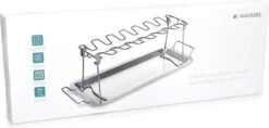 Grille D'ailes De Poulet Navaris Pour Le BBQ - Support De Cuisse De Poulet Avec égouttoir - Accessoire De Gril Et De Barbecue Pour 14 Pièces De Poulet - Acier Inoxydable 11 Grille D'ailes De Poulet Navaris Pour Le BBQ - Support De Cuisse De Poulet Avec égouttoir - Accessoire De Gril Et De Barbecue Pour 14 Pièces De Poulet - Acier Inoxydable -Grill Feu Maison 1200x575 2