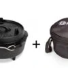 Petromax Dutch Oven FT3 AVEC Pieds + Sac De Transport