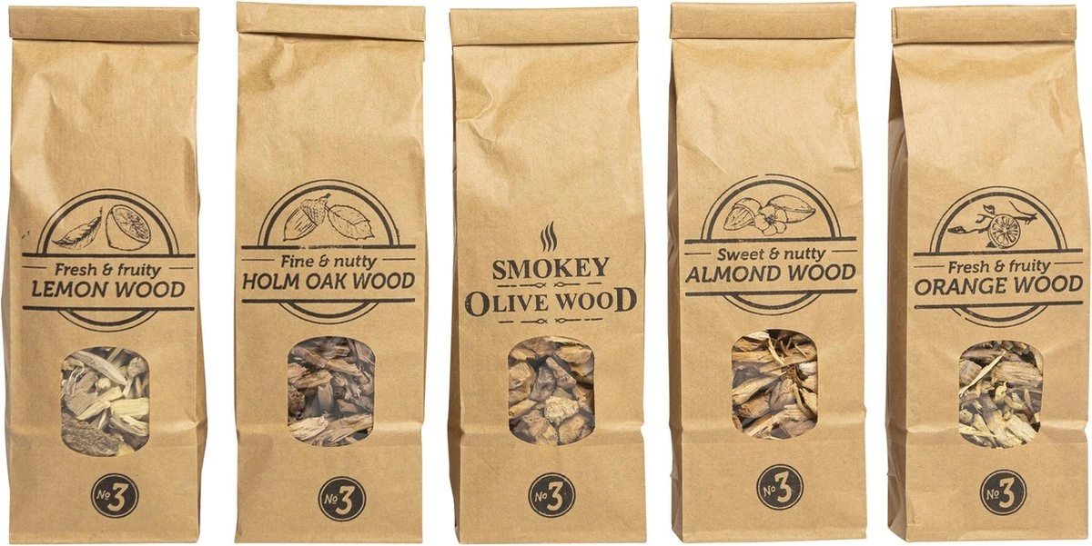 Smokey Olive Wood Gifbox Nº3 5x 500ml - Citroen - Chêne Vert - Olive - Amande - Orange 3 Smokey Olive Wood Gifbox Nº3 5x 500ml - Citroen - Chêne Vert - Olive - Amande - Orange – Image 3