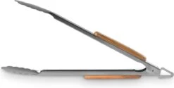 Burnhard Pince à Barbecue Burnhard 45cm | Acier Inoxydable | Manche En Bois D'acacia | Avec œillet De Suspension -Grill Feu Maison 1200x605 3