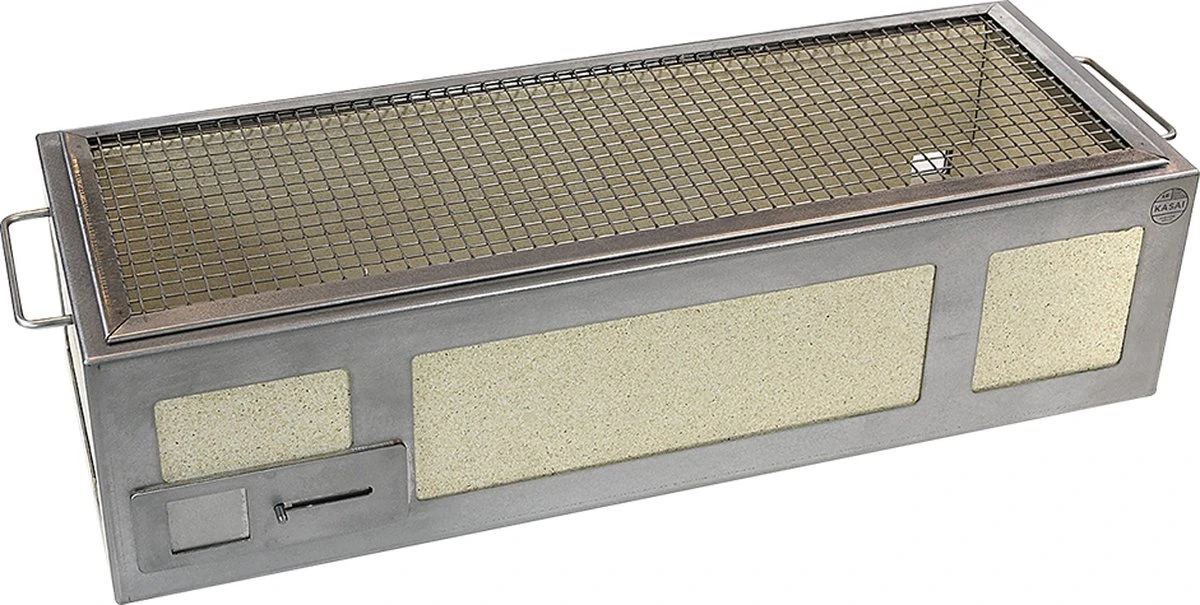 SousVideTools - 16062 - Grill Long Kasai Konro Avec Cadre En Acier Inoxydable - BBQ Hibachi De Style Traditionnel Japonais 7 SousVideTools - 16062 - Grill Long Kasai Konro Avec Cadre En Acier Inoxydable - BBQ Hibachi De Style Traditionnel Japonais – Image 7