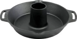 Valhal Outdoor En Fonte Chicken Sitter, Poêle à Volaille - Fonte - Avec Poignées - VH28CS