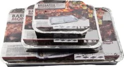 Set Barbecue - Instantané - Jetable - Barbecue Extérieur - Table - Grille - Balcon - Pique-nique - Accessoires Barbecue - Grill - 3 Tailles XL 1200 Grammes , L 600 Grammes , S 376 Grammes -Grill Feu Maison 1200x649