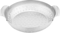 Grille Et Plateau De BBQ Navaris - Grille De Barbecue Pour Viande, Poisson Et Légumes - Convient Au Four Et Au Barbecue - Grille De Gril Ronde -Grill Feu Maison 1200x663 6