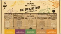 Smokey Olive Wood Gifbox Nº1 5x 300ml - Boîte Fumeur - Smoke Moth - 5 X 100 Ml -Grill Feu Maison 1200x664 1